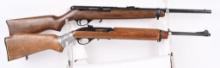 LOT (2) CARBINES MARLIN - MITCHELL 22 CAL