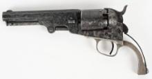 FULLY ENGRAVED COLT MODEL 1862 POCKET NAVY REVOLVR