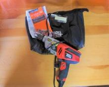 Black & Decker Fast Hammer Drill With Bag