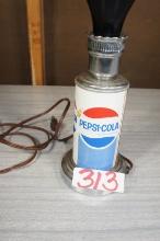 Vintage Pepsi Lamp