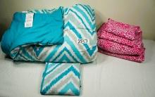 Twin Blankets and Sheets Set