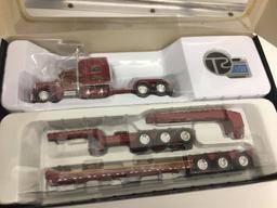 PETERBILT TRUCK AND FLATBED TRAILERS