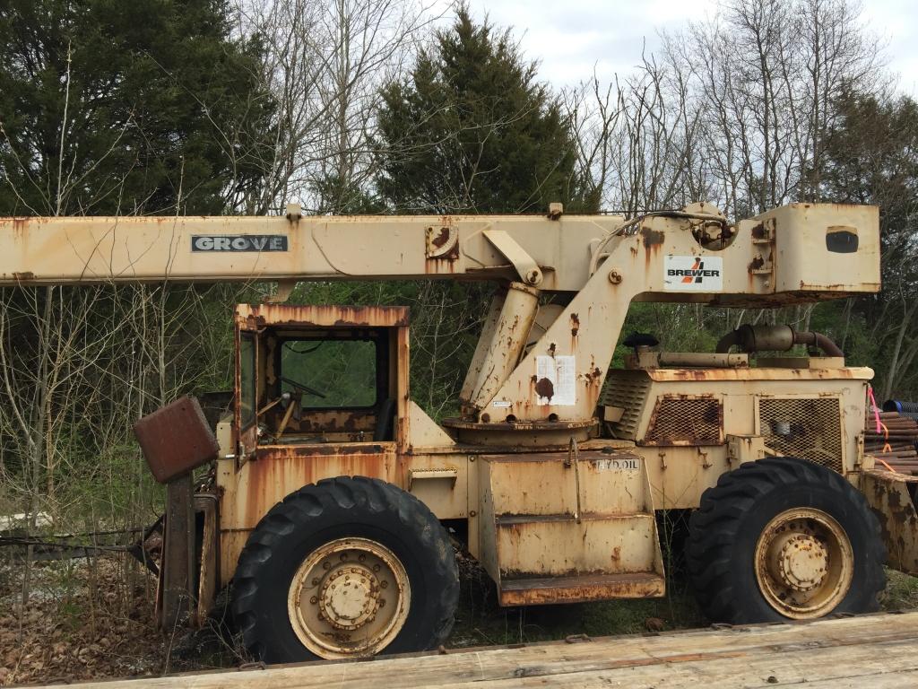 GROVE RT58 14TON CRANE--NON RUNNER