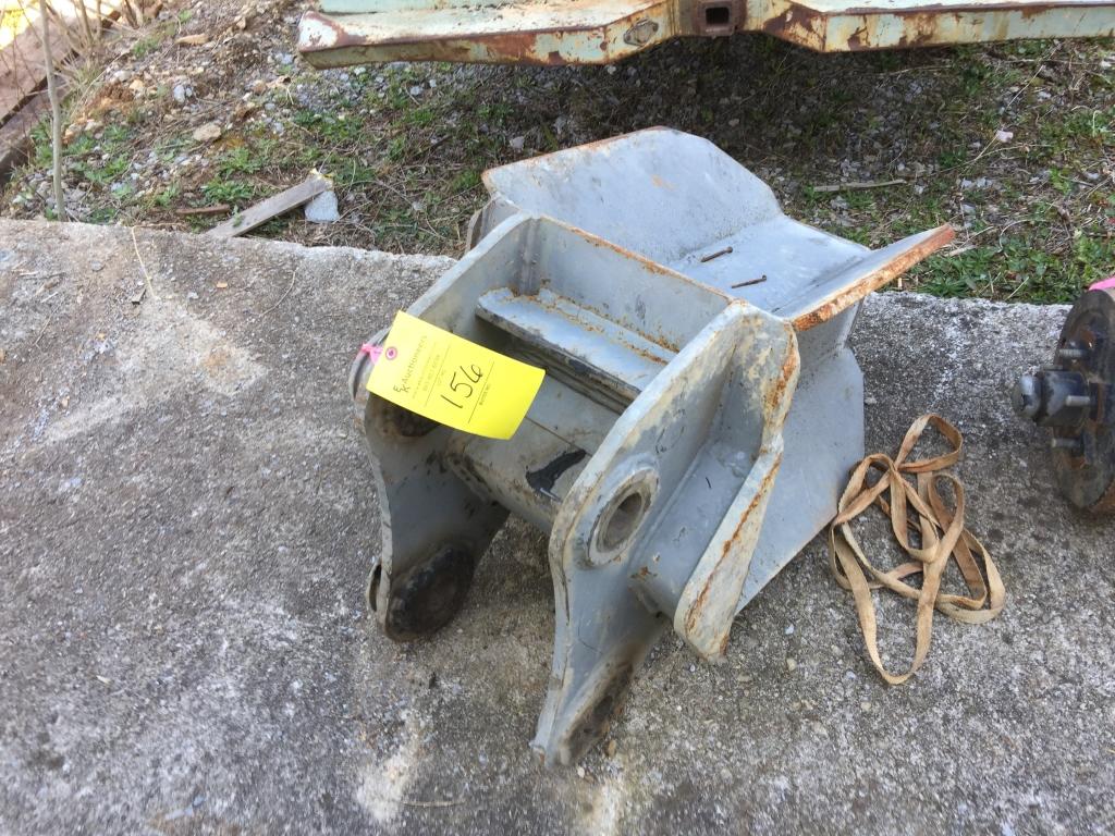 POST/PILE DRIVER MOUNTING PLATE FOR KOMATSU PC88