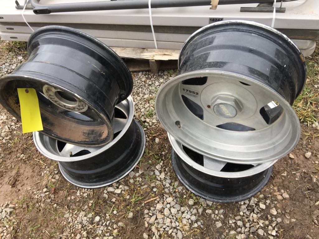 (4) CHEVY S10 EAGLE WHEELS 15"