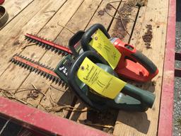 (2) ELECTRIC HEDGE TRIMMERS