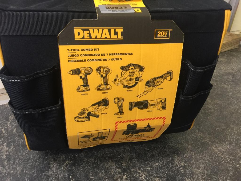 DEWALT 20V 7 TOOL COMBO KIT DCKSS721D2