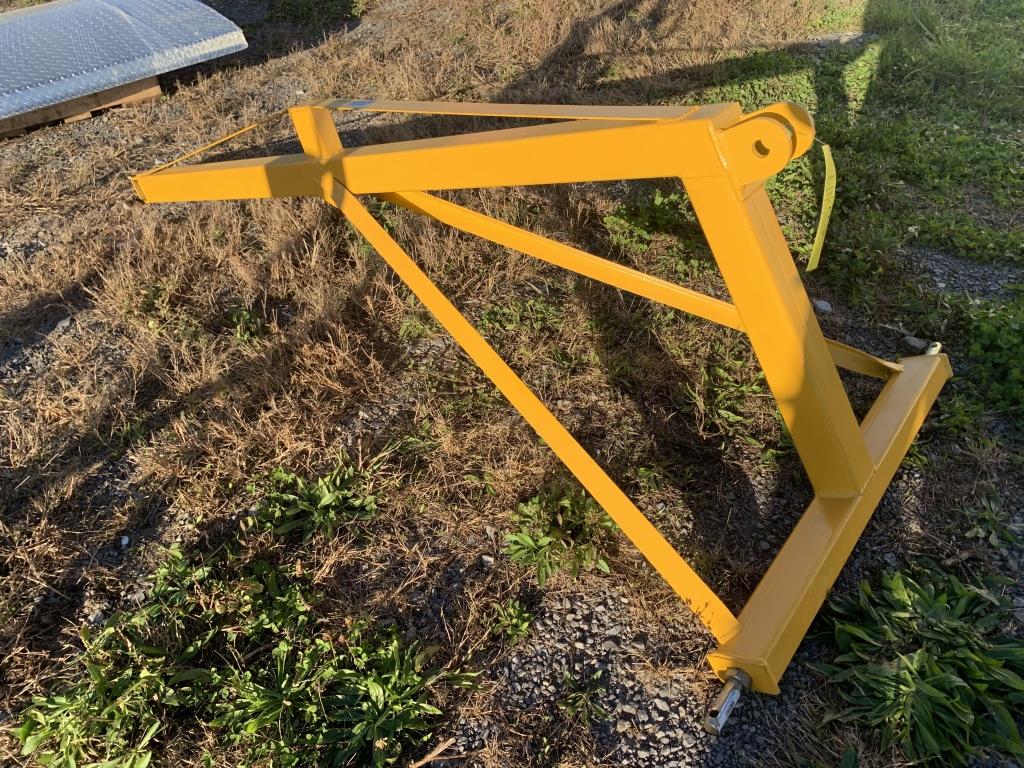 UNUSED 3 PT HITCH BOOM POLE