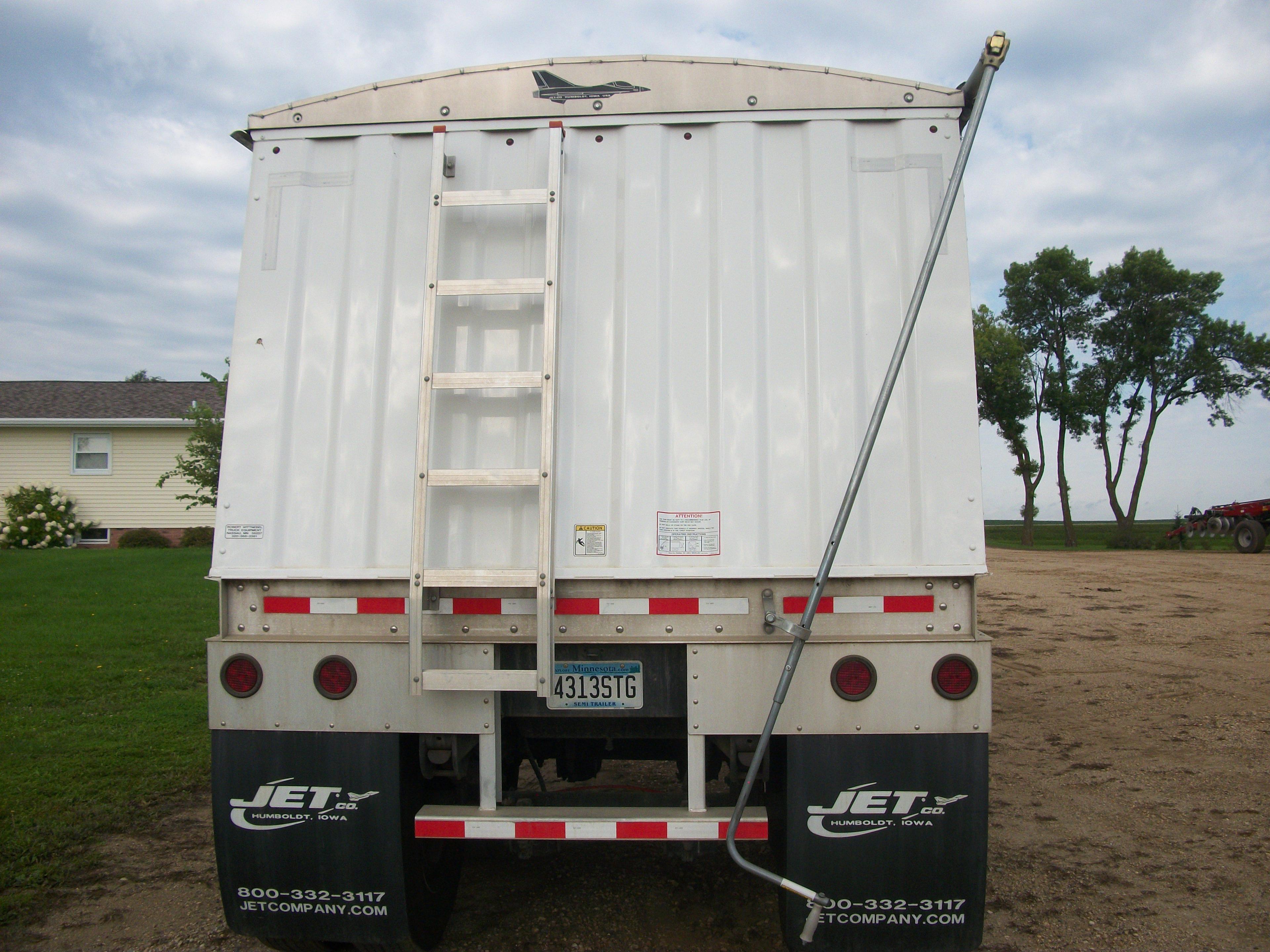 2010 34' Jet Aluminum Grain Trailer