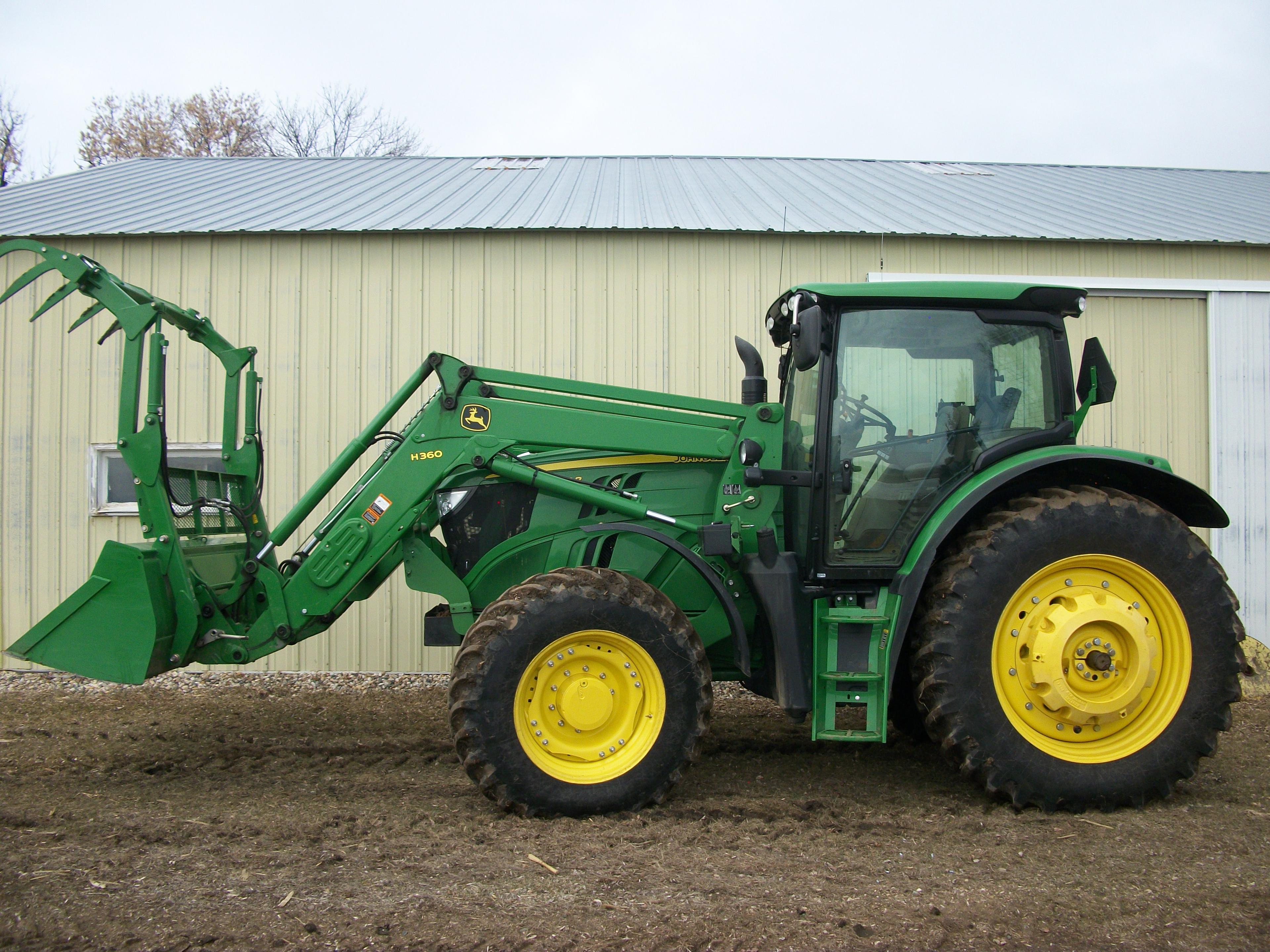 2014 John Deere 6150 w/ H360 Loader