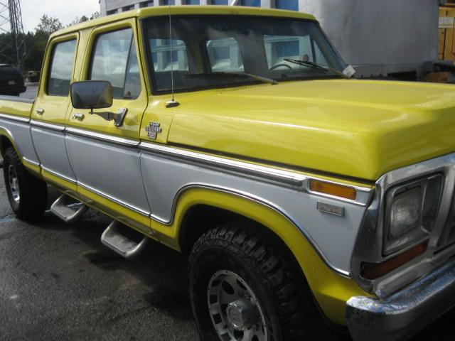 1979 Ford F-250 Ranger Lariat XLT Pickup; Yellow