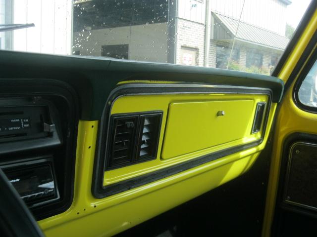 1979 Ford F-250 Ranger Lariat XLT Pickup; Yellow