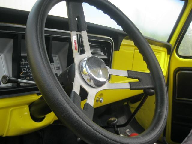 1977 Ford F-250 Highboy Pickup; Yellow