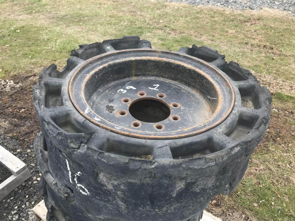 12-16.5 SOLID TIRES AND WHEELS