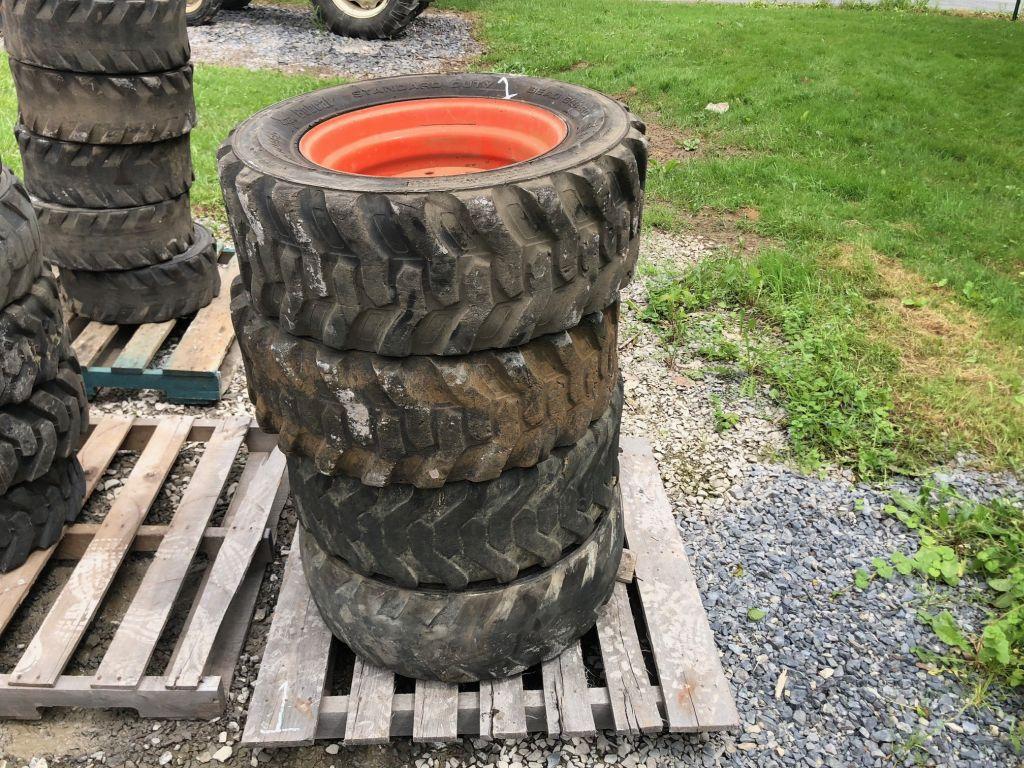 10-16.5 SKID STEER TIRES AND WHEELS