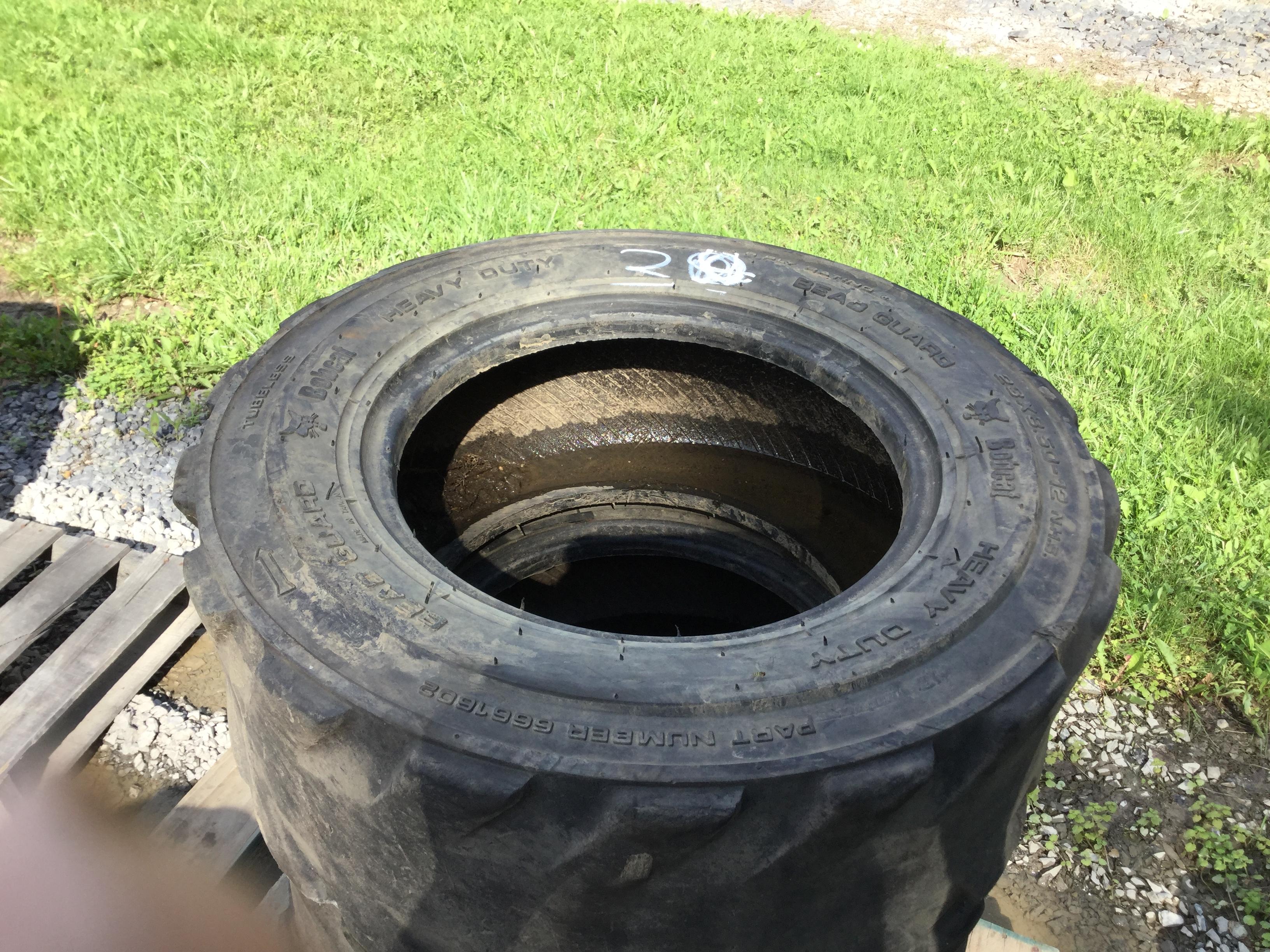 23 X 8.50-12 SKID STEER TIRES