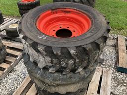 10-16.5 SKID STEER TIRES AND WHEELS