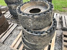 SOLID SKID STEER TIRES