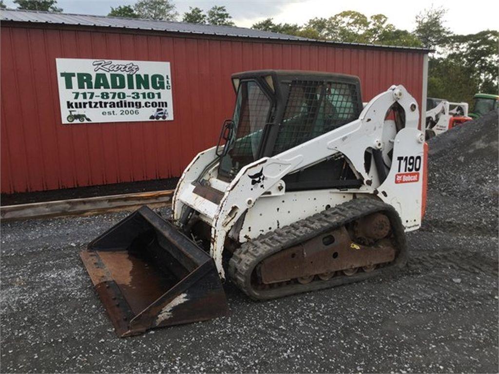 2013 BOBCAT T190 SKID STEER LOADER