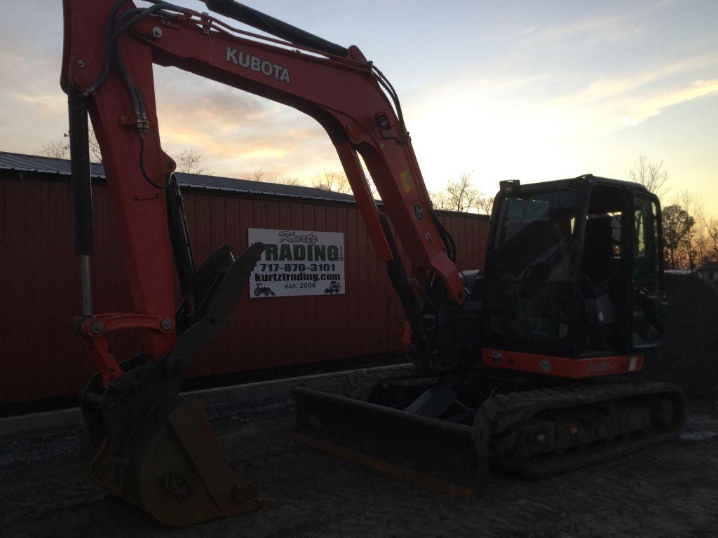 2016 KUBOTA KX080-4 EXCAVATOR