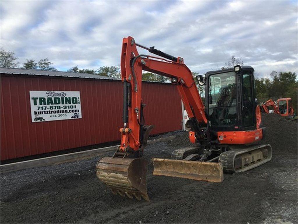 2016 KUBOTA KX040-4 MINI EXCAVATOR