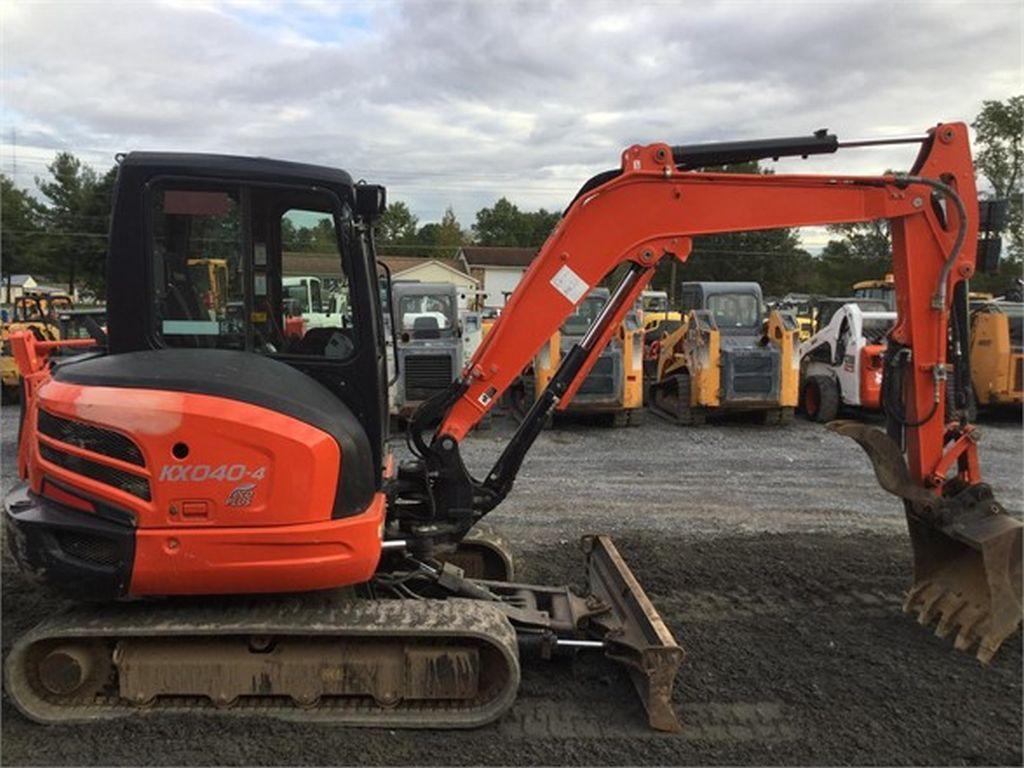 2016 KUBOTA KX040-4 MINI EXCAVATOR