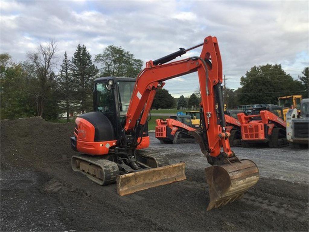 2016 KUBOTA KX040-4 MINI EXCAVATOR