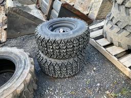 25 X 10.00-12 TIRES AND WHEELS