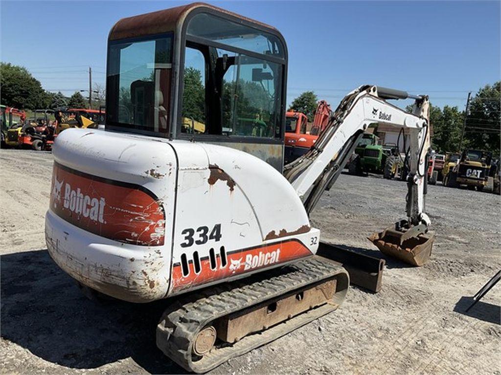 2001 BOBCAT 334 MINI EXCAVATOR