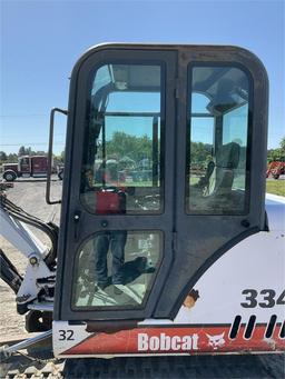 2001 BOBCAT 334 MINI EXCAVATOR