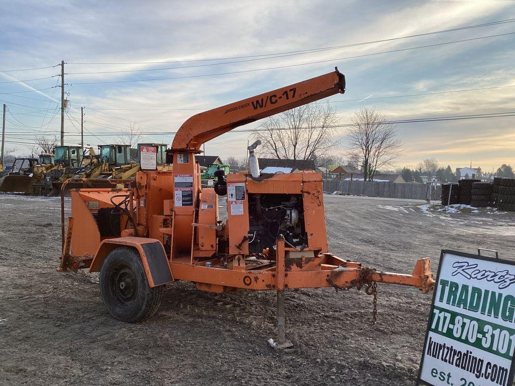 1998 WOODCHUCK WC17 WOOD CHIPPER