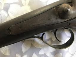 Antique Fowler Shotgun Wall Hanger