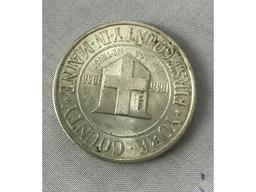 1936 York County Maine Silver Half Dollar