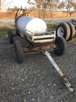 250 Gallon Fuel Wagon w/ Great Plains Electric Pump