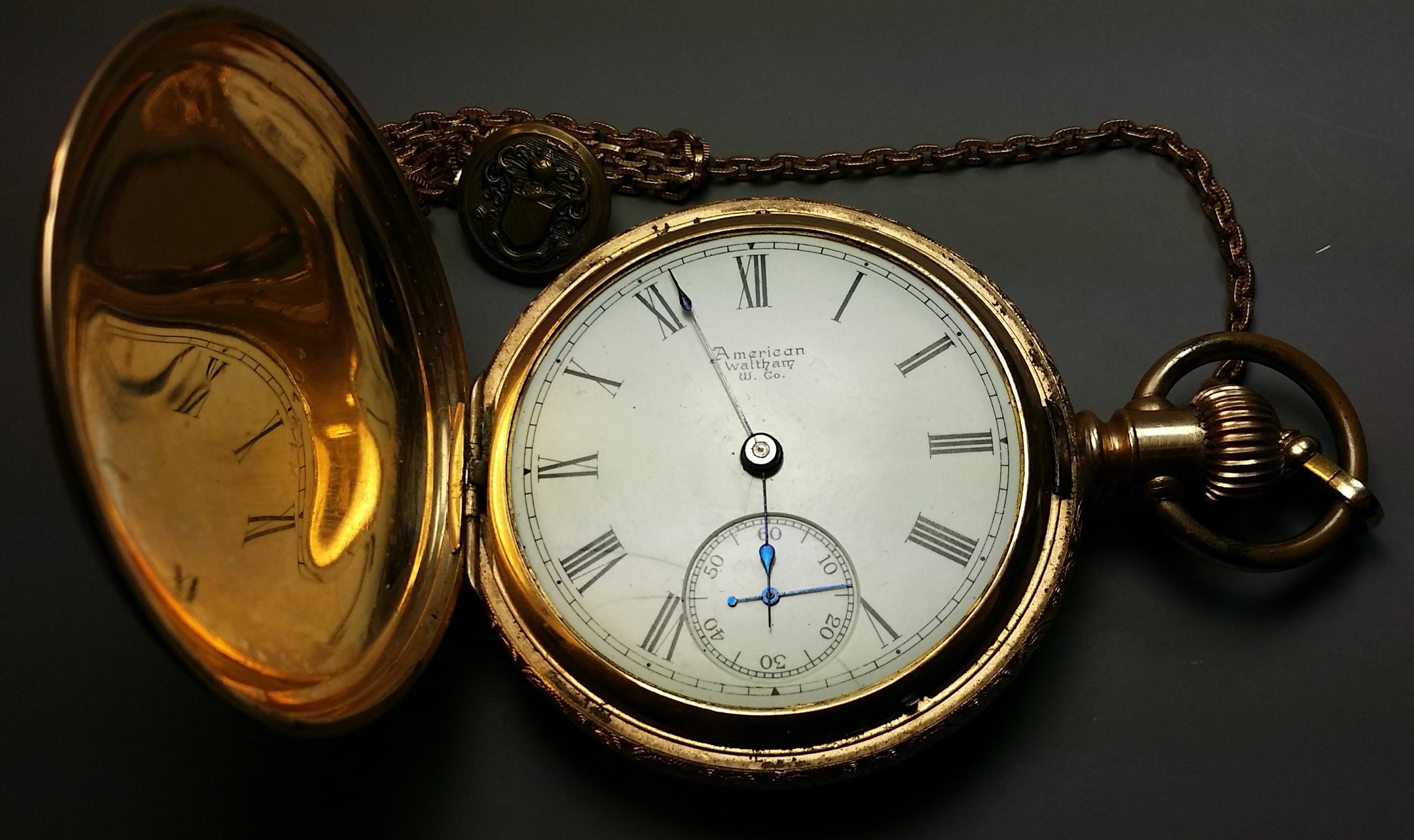 1800's Waltham RAILROAD Pocket Watch