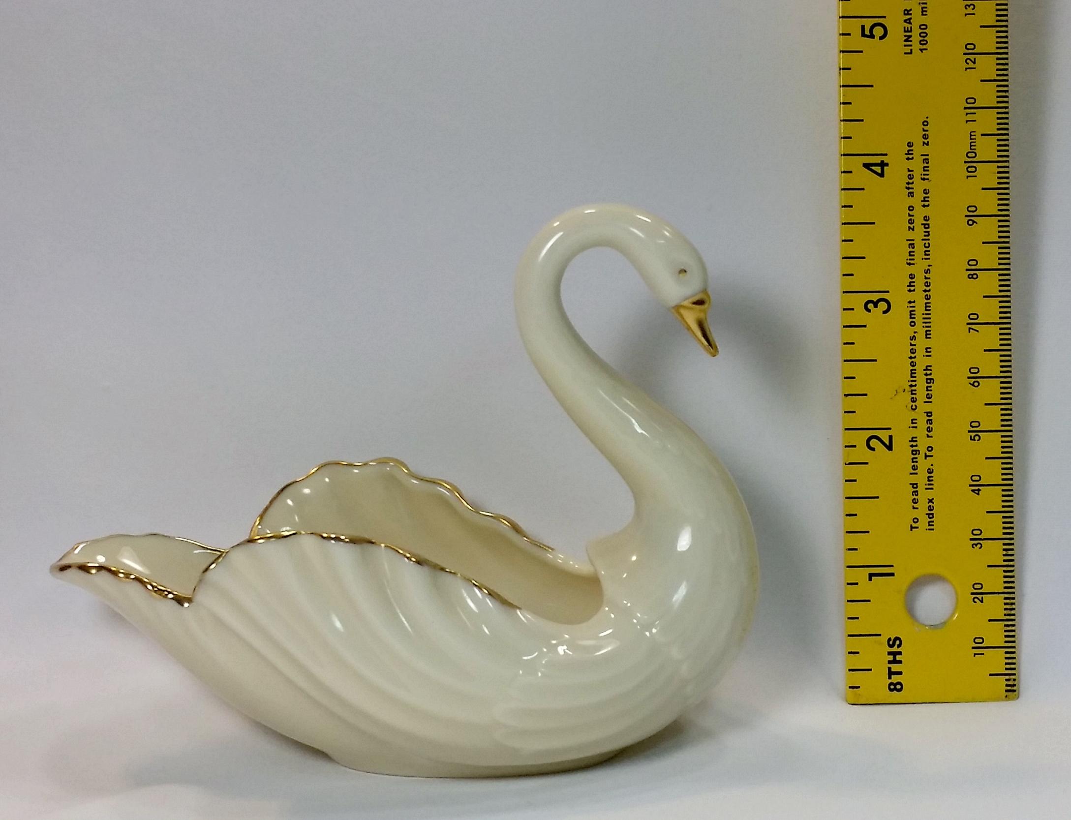 LENOX China "Swan" Sugar Bowl