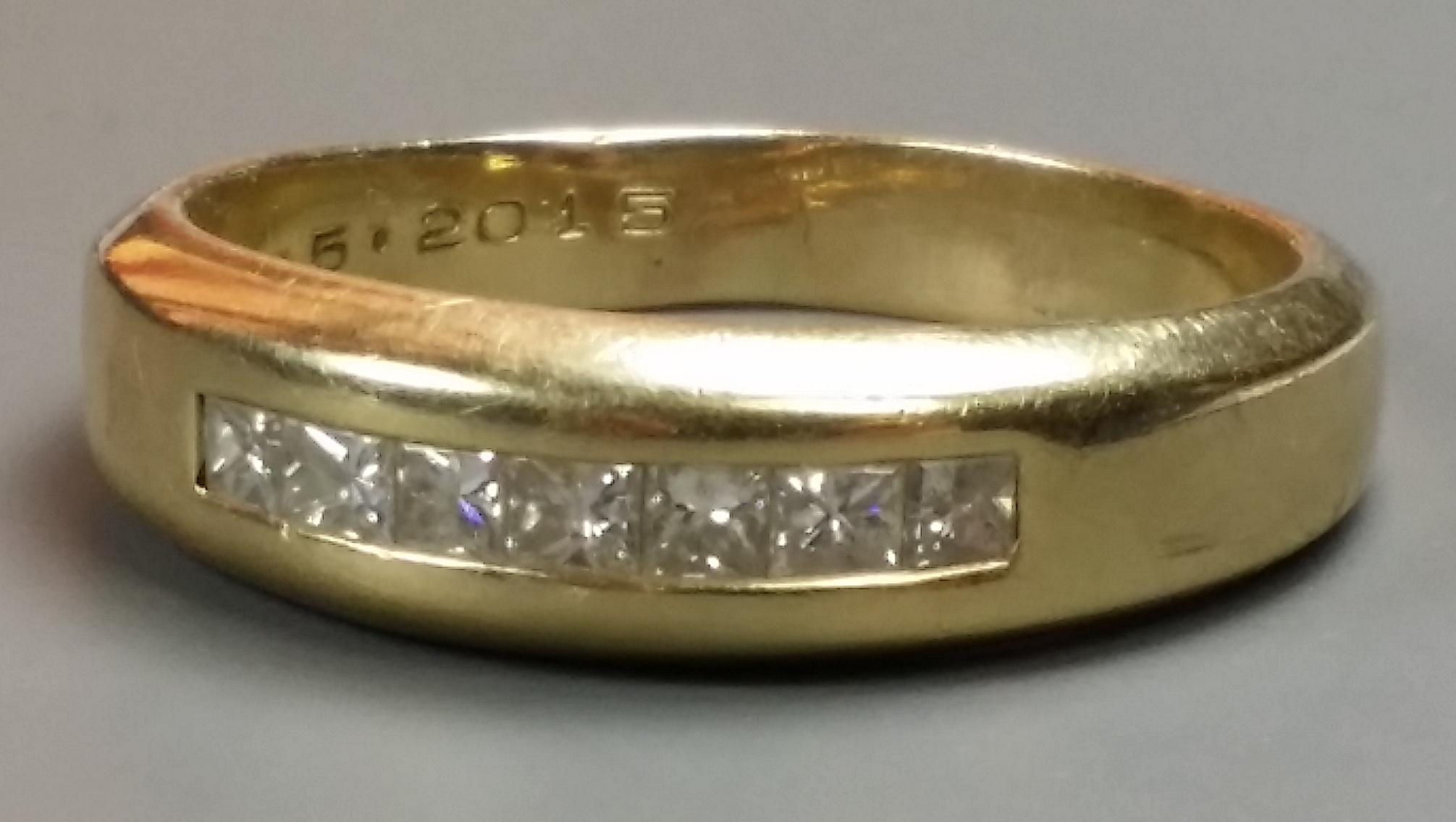 14k Diamond Ring (sz-12.5)