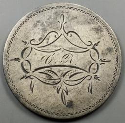 Seated Half-Dollar LOVE TOKEN