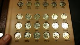 COMPLETE Roosevelt Dime Album -MANY TONED