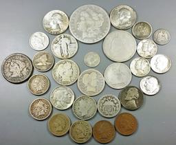 28x Random TYPE COIN Lot.. TONS OF MONEY HERE!