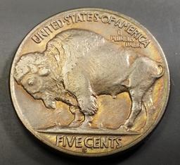 1923-S Buffalo Nickel -TONED