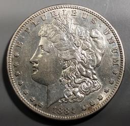 1884-S Morgan Silver Dollar