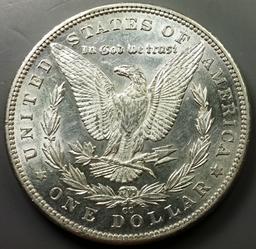 1890-CC Morgan Silver Dollar