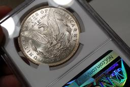 1887-O Morgan Silver Dollar *NGC ms64 -BETTER DATE