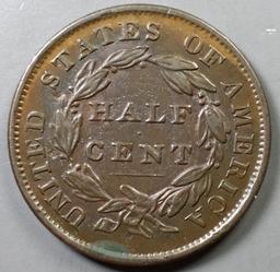 1835 Half Cent