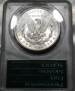 1890-P Morgan Silver Dollar -MS 63 (( RATTLER ))