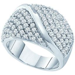 14KT White Gold 2.00CTW DIAMOND FASHION BAND