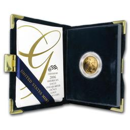 2006-W 1/4 oz Proof Gold American Eagle (w/Box & COA)