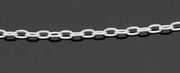 Light Oval Cable Chain Necklace - 16 inch - Sterling Silver