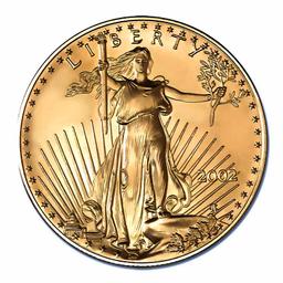 2002 American Gold Eagle 1oz Uncirculated